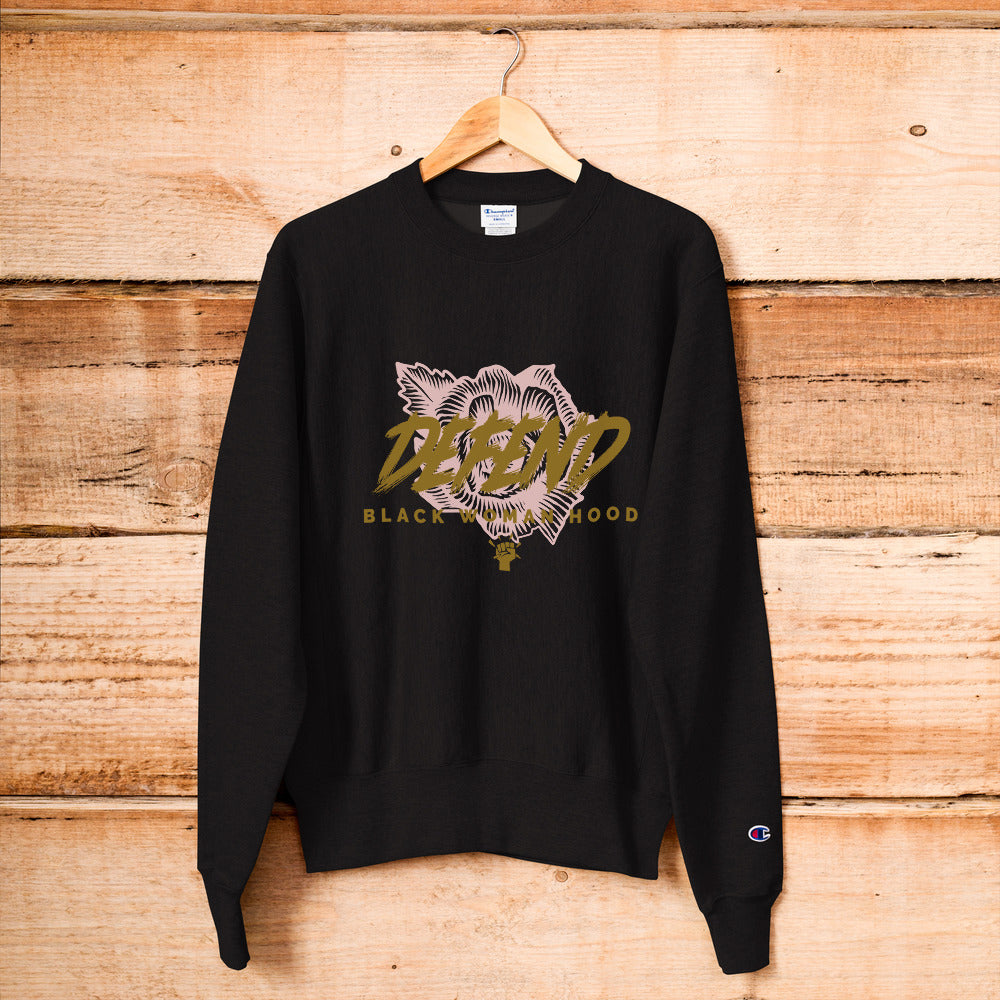 Defend Black Womanhood Premium Sweatshirt